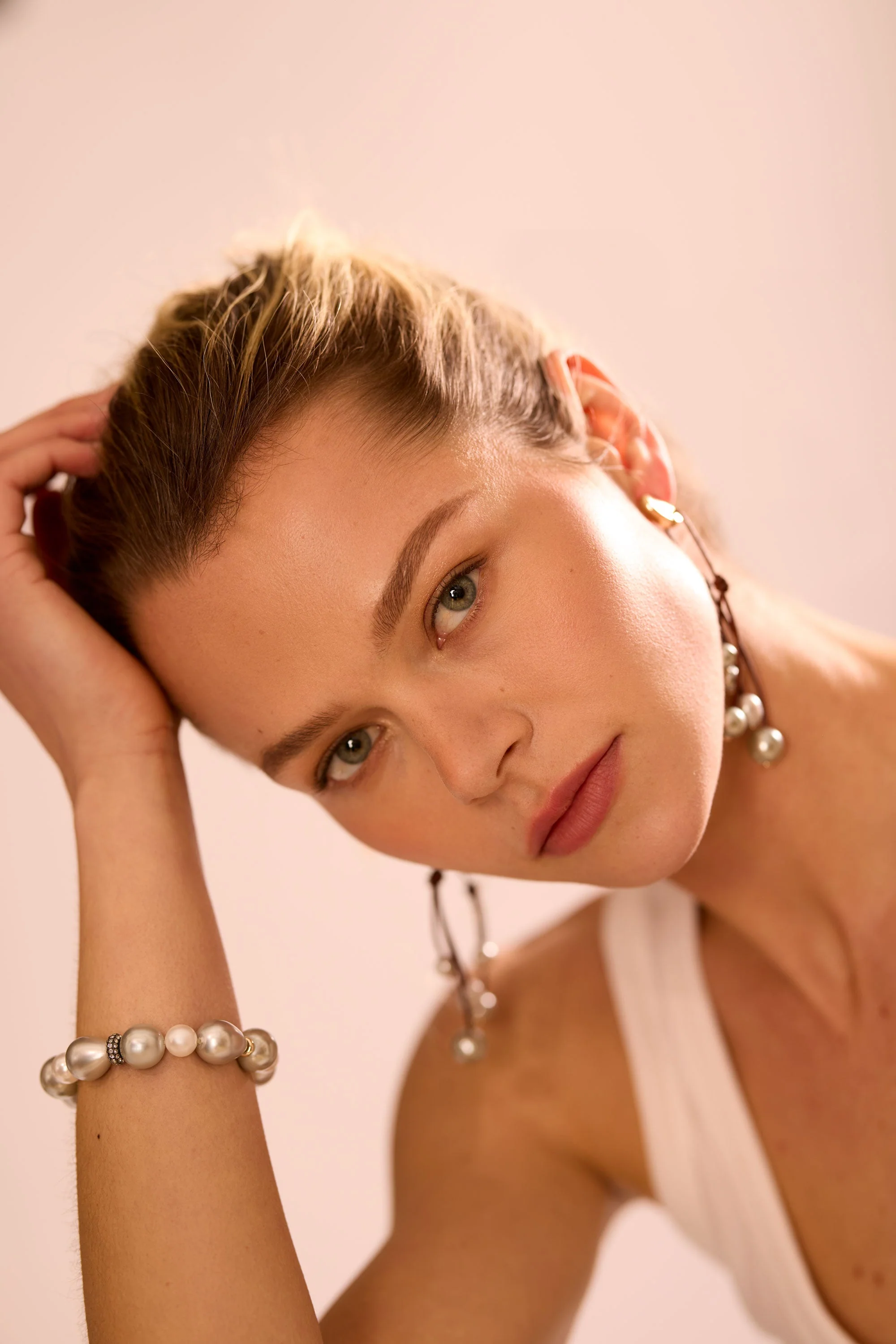 Riya Pearl Cord Bracelet - Image 7