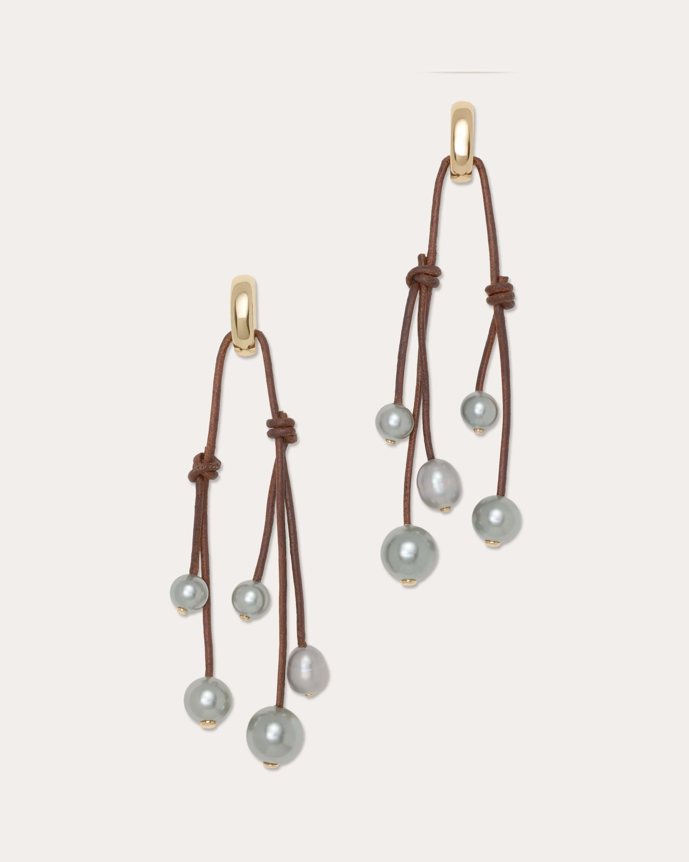 Riya Pearl Cord Earrings