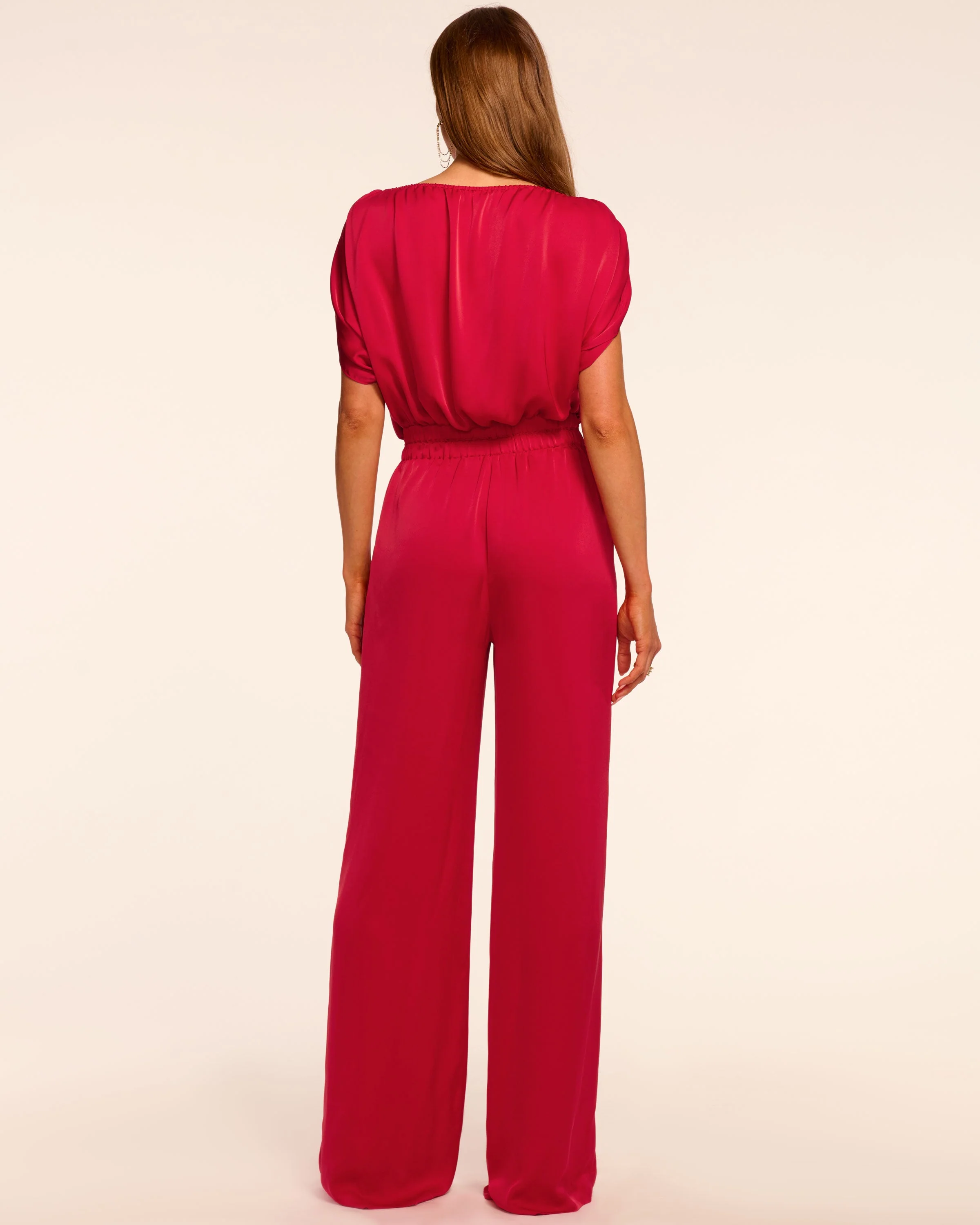 Sabrina Ruched Wide Leg Jumpsuit - Image 5