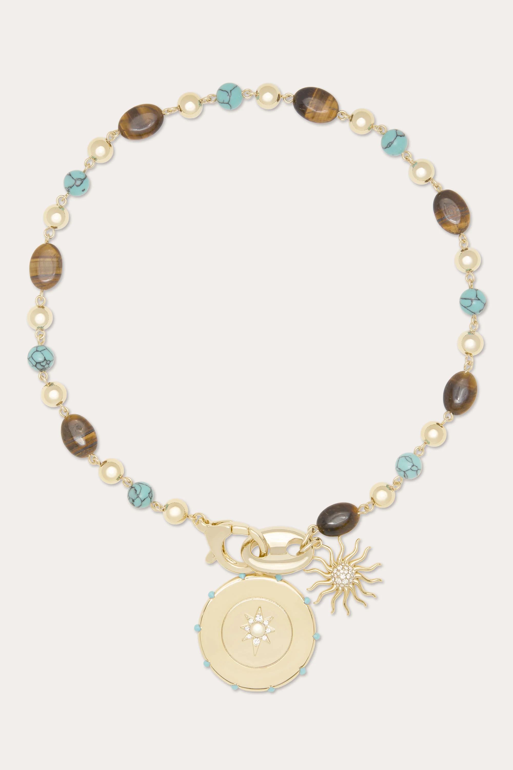 Serra Gemstone Statement Necklace