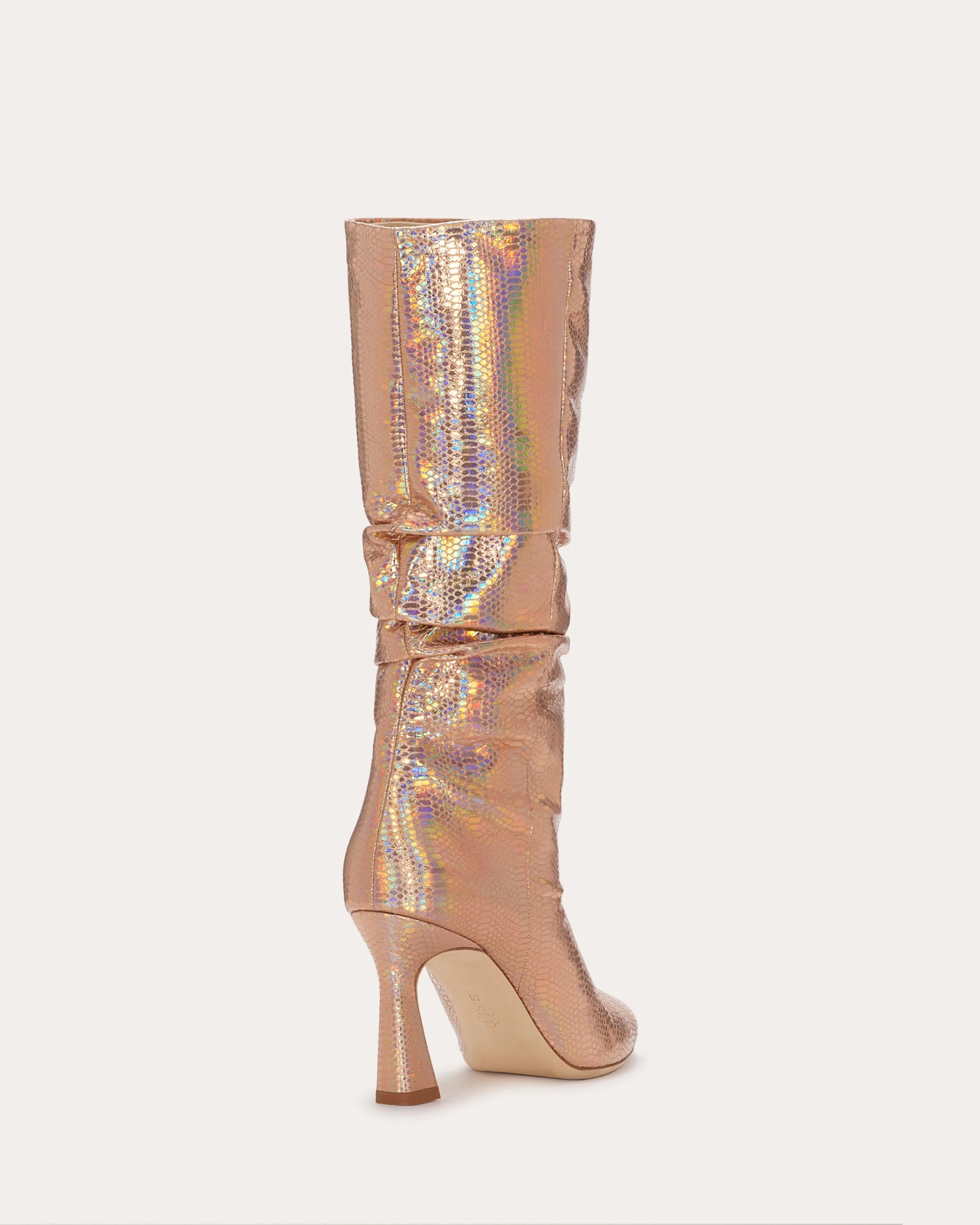 Squeen Heeled Boots | ROSE GOLD - Image 5