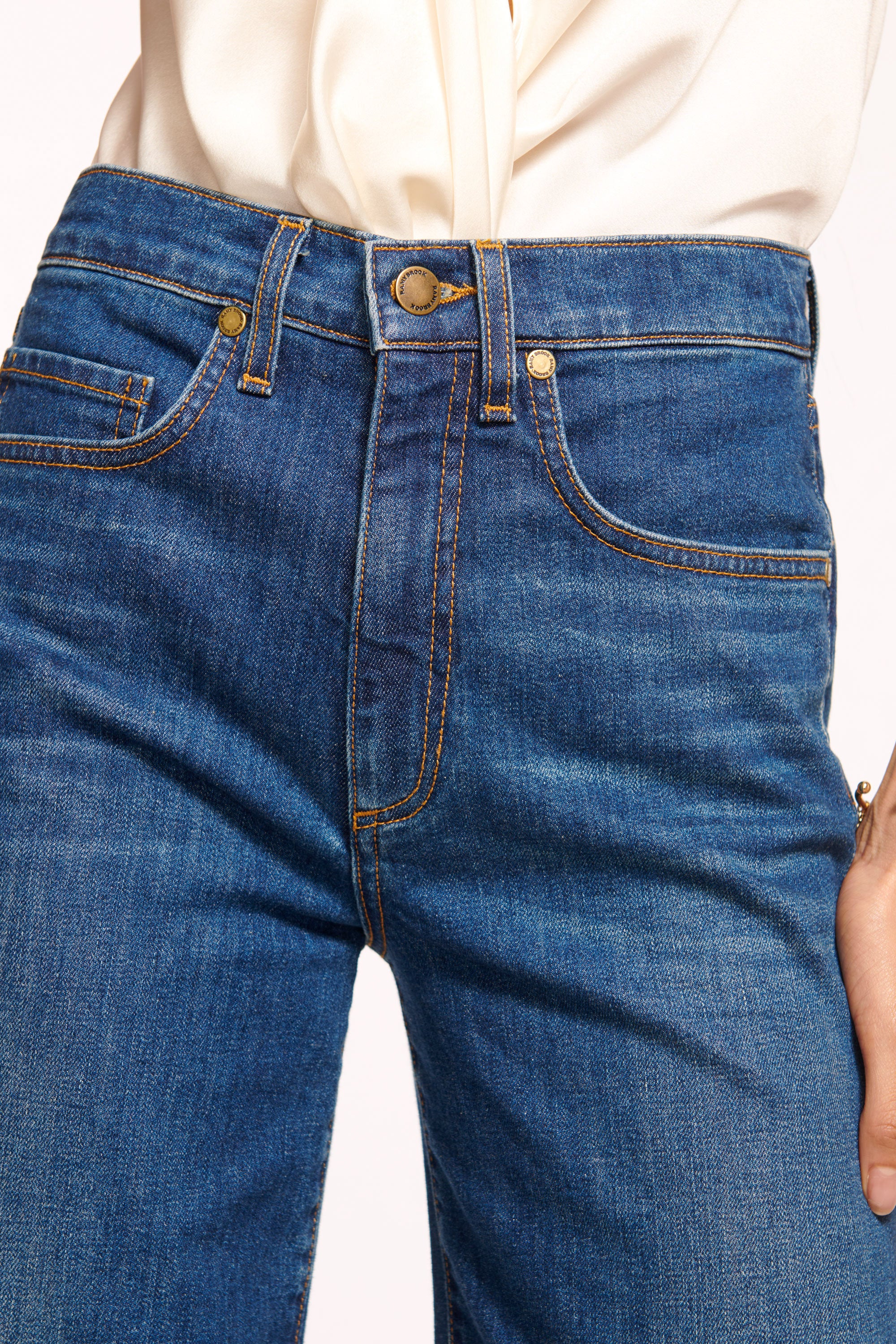 Tyra 5-Pocket Cropped Wide Leg Jean - Image 3