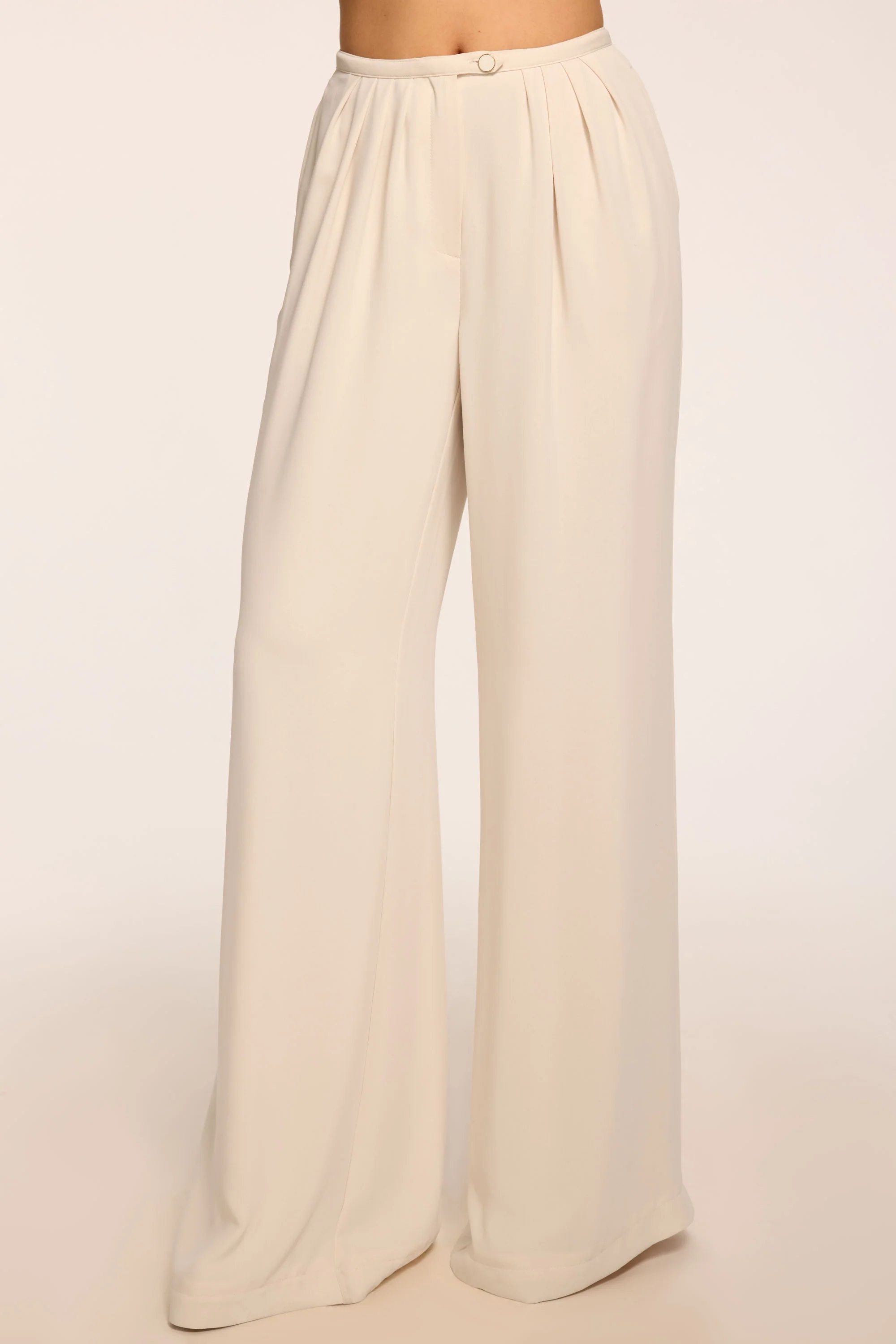 Yasmine Wide Leg Pleated Pant