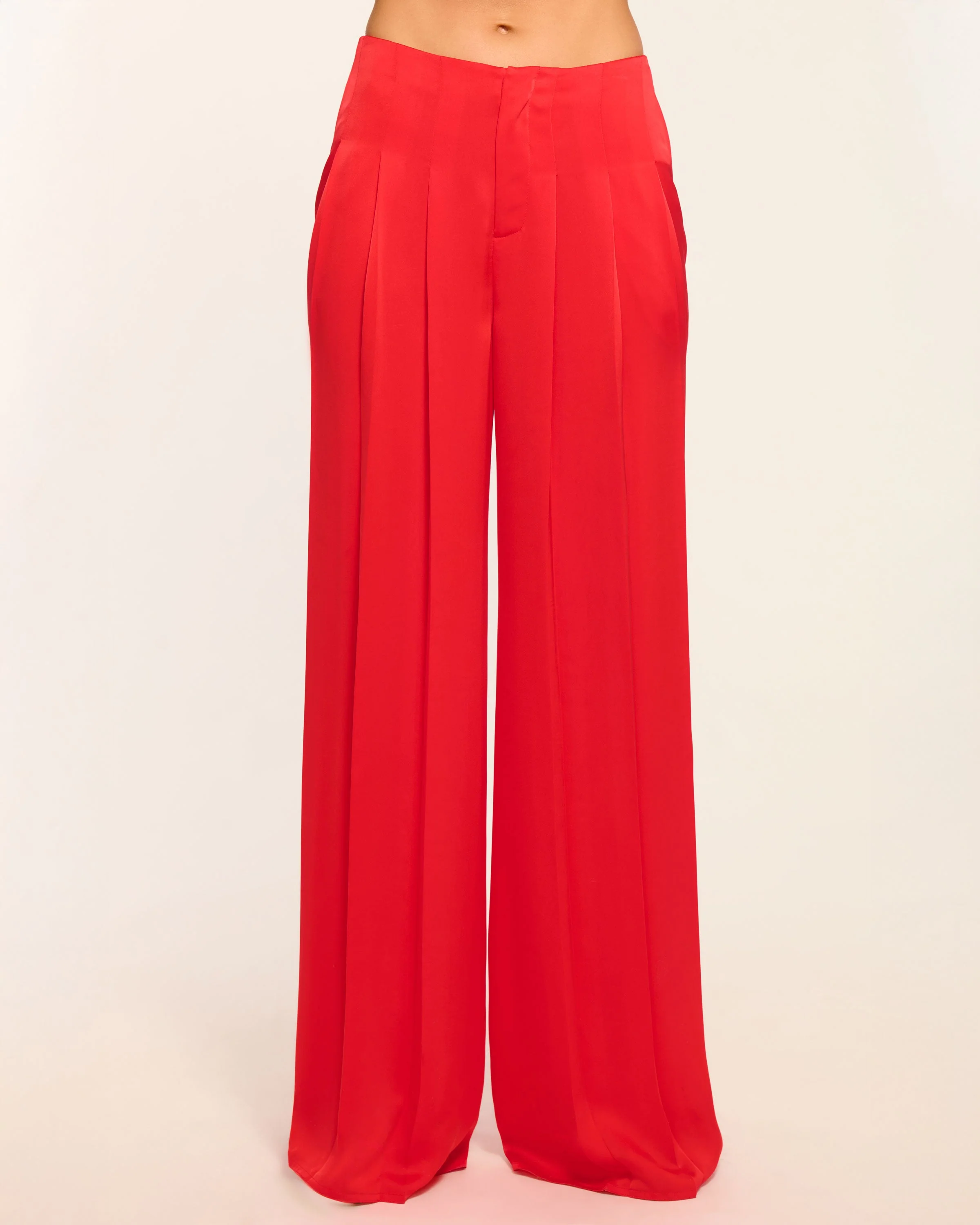 Yvette Pleated Wide Leg Pant